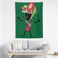 thumbnail image 3 of Invader Zim Tapestry Luxury Wall Hanging Tapestries Decoration For Living Room Bedroom Dormitory Mural Blanket Wall Art Tapestry, 3 of 8