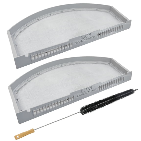 2 Pack WE03X23881 Stainless Steel Dryer Lint Filter Replacementfor GE Hotpoint