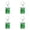 As shown 4PCS, variant on Cute Green Frog Keychain With Light And Sound Keyfob Kids Toy Gift