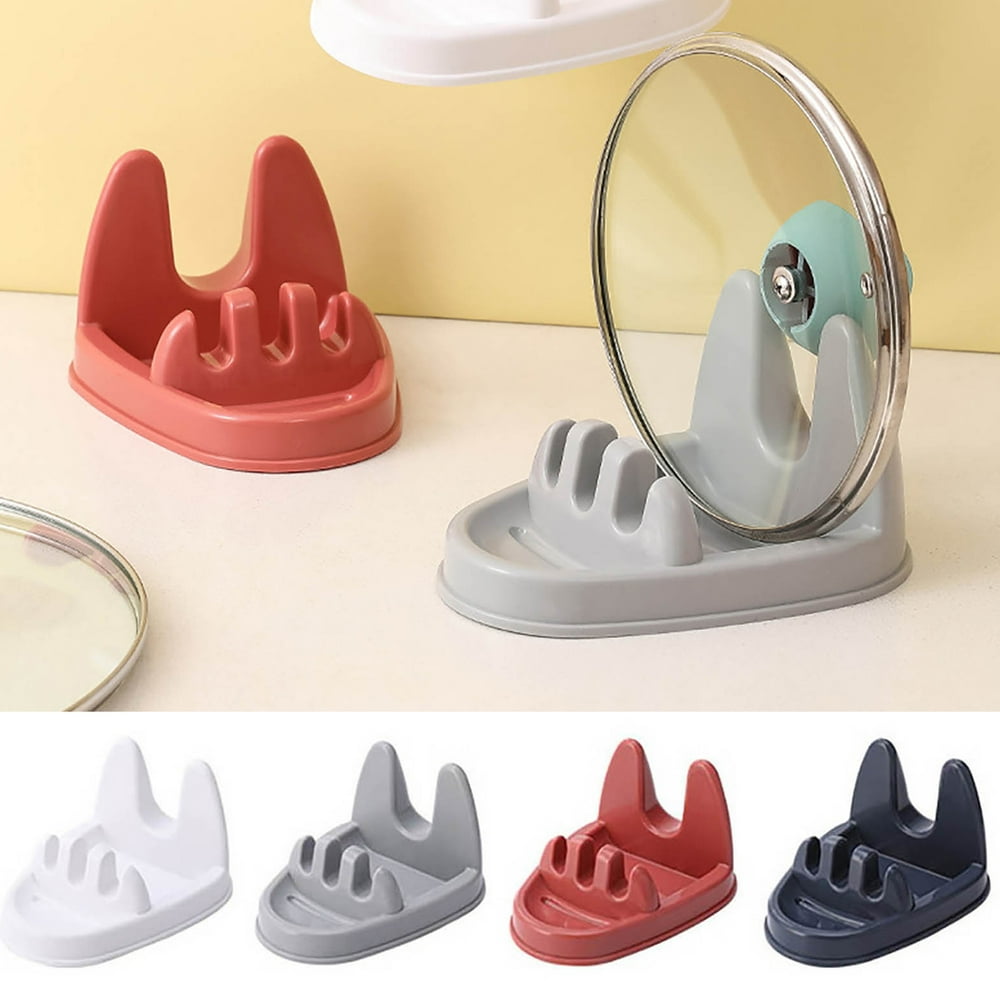 Visland Multifunction Spoon Rest And Pot Lid Holder, Foldable Organizer