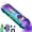 Titanium, variant on 7-In-1 Multifunctional Rechargeable Tactical Flashlight, Bright LED EDC Flashlight with UV Detection, Laser Pointer, RGB Ambient Light, Magnetic Base, Stepless Dimming, Type-C Charging for C