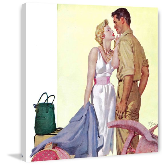 "Bad Woman" Painting Print on Wrapped Canvas