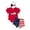 A-Red461, variant on Jamsmile Newborn Boys Rompers Summer Independence Day Embroidery Corduroy Romper Bodysuits 4th Of July Infant Clothing Sets