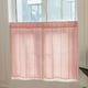 thumbnail image 3 of Nvzi Blackout Tie Up Shade Window Curtains Star Pattern Darkening Thermal Insulated Window Curtain Adjustable Balloon Curtain for Small Window Rod Pocket (46x63,Beige), 3 of 5