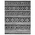Trademark Fine Art "Black and White Tiles" Canvas Art by Patty Tuggle