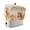 Orange Beige, variant on Orange Checkered Toaster Cover 4 Slice, Thanksgiving Fall Buffalo Plaid Rustic Dustproof Bakeware Oven Protector with Top Hook, Waterproof Small Kitchen Appliance Toasters Dust Cover, 12"x11"x8"