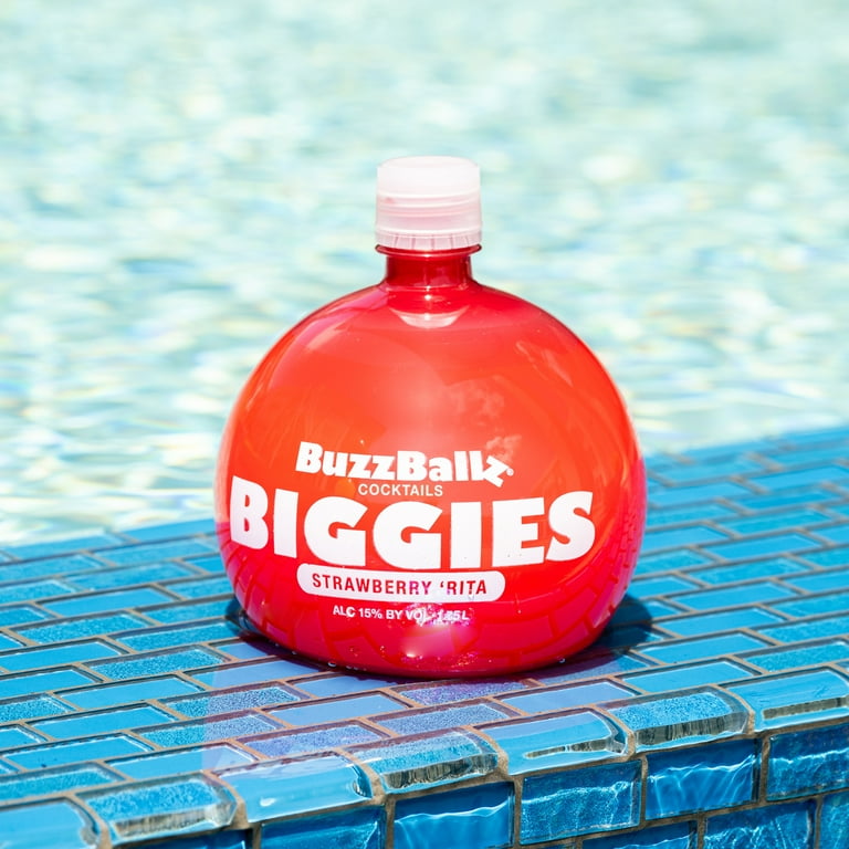 BuzzBallz, Ready-to-Serve Cocktails, 1.75L Strawberry 'Rita, ABV