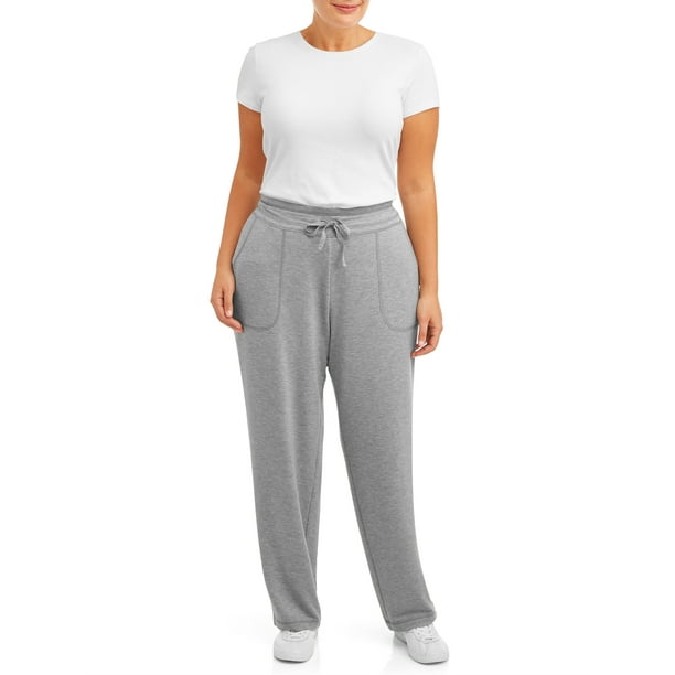 Athletic Works - Athletic Works Plus Size Dri More Relaxed Fit Sweatpants - Walmart.com