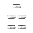 thumbnail image 3 of Seitruly Paquete de 10 pulseras de silicona, decoraciones de moda flexibles, accesorios para juegos de rol, dijes, regalos para bares, discotecas, fiestas doce 5piezas, 3 of 5