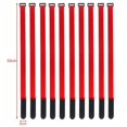 thumbnail image 1 of Magic Tape 10Pcs Reusable Hook Loop Nylon Straps Reverse Colored Fastening Tape Self Adhesive Cable Ties Wrap Bundle Fixed Ties 1500768-length 50cm width 2cm, 1 of 6
