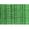 thumbnail image 1 of Ahgly Company Indoor Rectangle Oriental Emerald Green Industrial Area Rugs, 8' x 12', 1 of 4