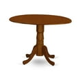 thumbnail image 3 of East West Furniture Dining Room Set Black & Cherry, DLNO3-BCH-W, 3 of 5