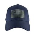 thumbnail image 2 of Top Headwear USA Double Patch Adjustable Baseball Cap - Navy, 2 of 2