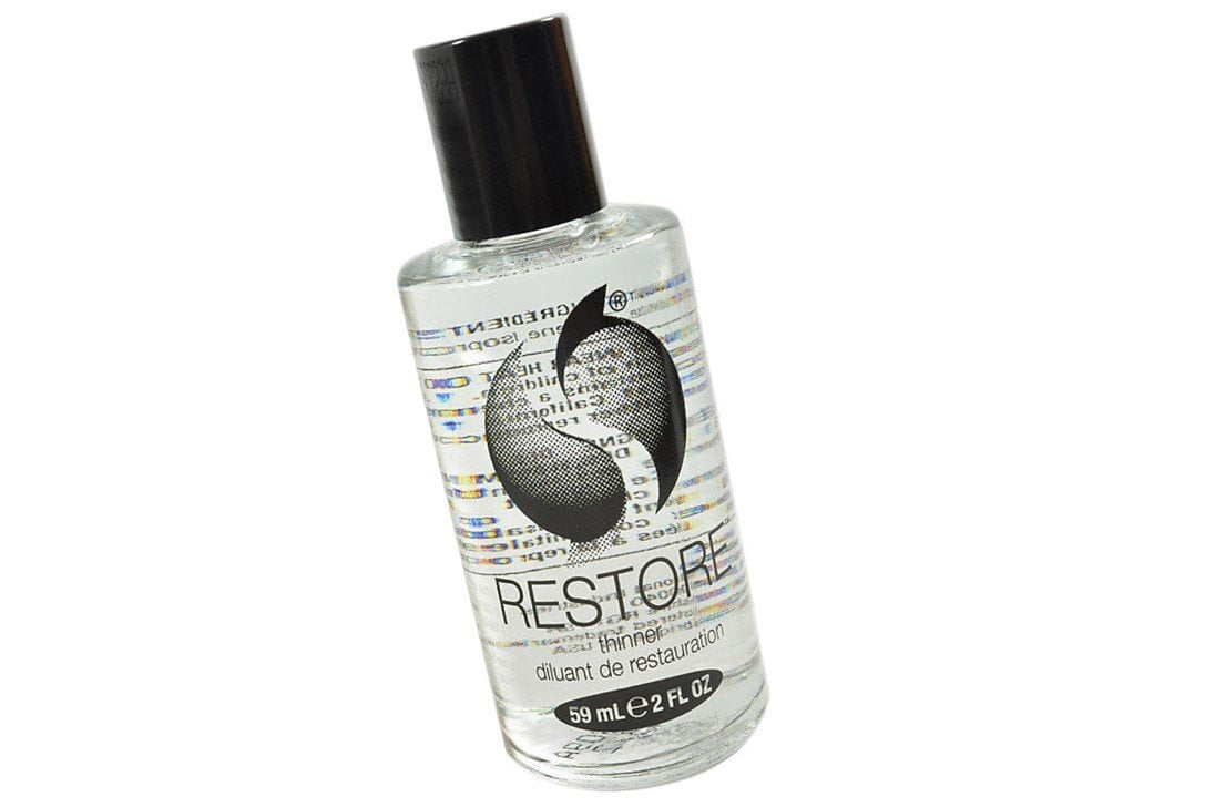 2 X Seche Vite Restore Polish Thinner Professional kit only thinner to thin a bottle of Seche vite to its original consistency. Will not diminish shine or dull colors.  Size 2 fl oz, 59 ml