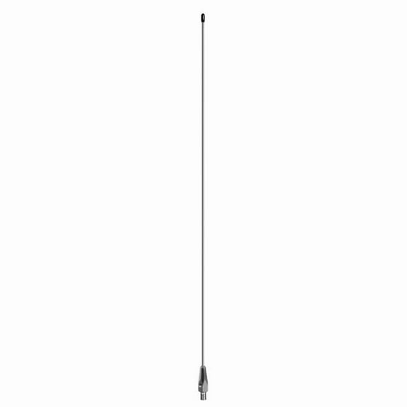 Procomm JBC1020C 102 in. Steel Whip with 0.38 x 24 in. Thread Crimp Style