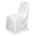 thumbnail image 6 of Efavormart 20 PCS White Stretch Slim Fit Scuba Chair Covers, Wrinkle Free Durable Chair Covers, 6 of 11