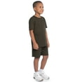 thumbnail image 6 of Athletic Works Boy's Active Short Sleeve T-Shirt and Short Set, Sizes 4/5-18, 6 of 9