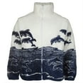 thumbnail image 1 of Dolphins Jumping Full Zip Sherpa Fleece Jacket, 1 of 2