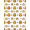 Brown Mustard Ivory, Pattern 2, variant on ODIKA Animal Design With Funny Woodland Bird Motif And Star Border Owl Cartoon for Playroom, Bedroom, Reading Nook, Pet Friendly & Kids Safe Play