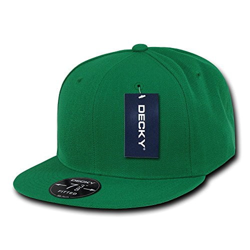 DECKY Gorra entallada retro, Kelly Green, 7 DECKY DEKY-FBA-RP1-PL-KEL-23