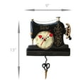 thumbnail image 2 of Allen Designs Vintage Stitch máquina de coser péndulo reloj de pared Allen Designs P1752, 2 of 2