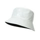 thumbnail image 1 of Sombrero de cubo Sombrero para el sol Cómodo Moda Verano Plegable Clásico Adultos Pescador Blanco, 1 of 9