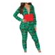 thumbnail image 1 of Ropa De Hogar Navideña Casual Para Mujer B Con Capucha Y Cre, 1 of 8