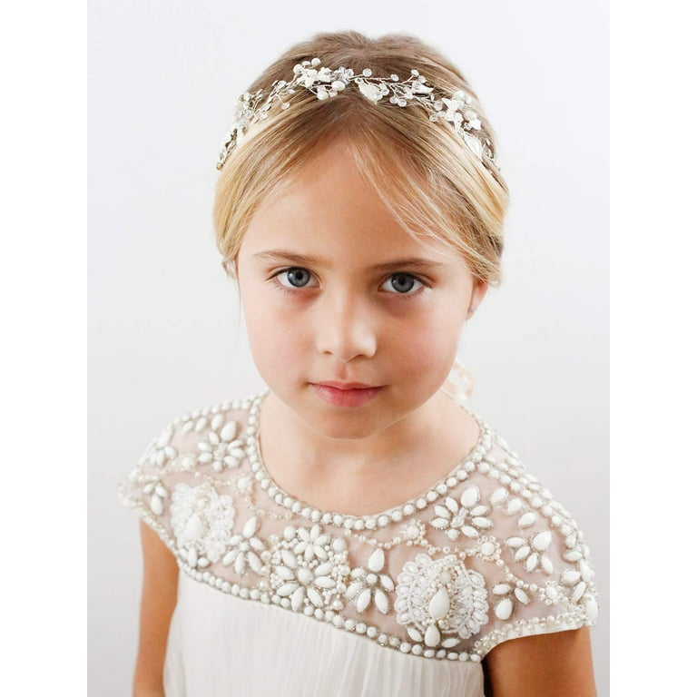 Baby flower girl hair accessories deals