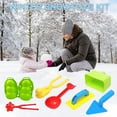 thumbnail image 3 of Snow Snowball Maker Clip Maker Animal Shaped Snow Sand Mold Tool Winter Snow Toys Kit, 3 of 8