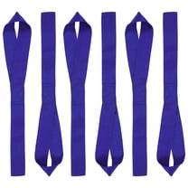 Uxcell Soft Loop Tie Down Straps, Breaking Strength Strap Loops Blue 18"x1.5"