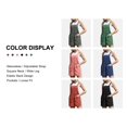 thumbnail image 6 of Asklazy Women's Summer Casual Rompers Bib Short Overalls Loose Jumpsuit Beach Outfits Travel Vacation Clothes, 6 of 10
