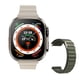 thumbnail image 1 of Reloj inteligente Ultra 8 para hombre y mujer, pulsera con NFC, GPS, seguimiento de 49mm, Serie 8, termómetro, Bluetooth, llamada, resistente al agua, para Apple xuanjing unisex, 1 of 2