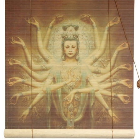 Thousand Arm Kwan Yin Bamboo Blinds