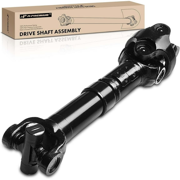 A-Premium Rear Driveshaft Assembly Compatible with Jeep Wrangler 1997-2006 4WD Only