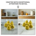 thumbnail image 3 of COMPUKAS Faux Fruit Decor Kitchen Accent Plastic Yellow 9pcs, 3 of 8