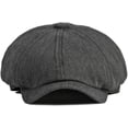 thumbnail image 6 of CoCopeaunts Octagonal Newsboy Cap Cotton Beret Hats for Men Spring Summer Retro Flat Ivy Hat Casual Newsboy Hats for Women, 6 of 7