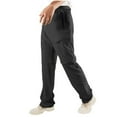 thumbnail image 4 of Men's Casual Convertible Hiking Pants Quick Drying Lightweight Cargo Pants Outdoor Travel Safari Fishing Pants, 4 of 5