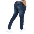 thumbnail image 3 of Pantalón de mezclilla stretch John Silver  Corte skinny Color azul oscuro, 3 of 3