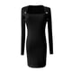 thumbnail image 4 of Vestido sexy de punto con cuello alto para mujer: manga larga, corte ajustado, mini vestido, tejido de nailon cálido, perfecto para combinar con medias o abrigos, tallas 2-8 (EE. UU.), XS-L, 4 of 6