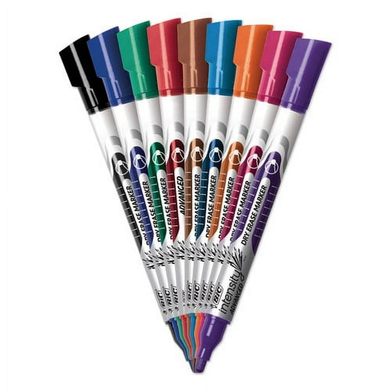 Intensity Advanced Dry Erase Marker, Pocket-Style, Medium Bullet Tip, Assorted Colors, Dozen Intensity Advanced Dry Erase Marker, Pocket-Style, Medium Bullet Tip, Assorted Colors, Dozen