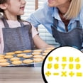 thumbnail image 4 of fastboy 15Pcs Baking Digital Biscuit Molds Tools Cut Flipped Children Kid Plastic Chocolate Cooking Accessories Dessert, 4 of 6