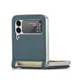thumbnail image 2 of Allytech Case for Samsung Galaxy Z Flip 3 5G Cover 2021, Galaxy Z Flip 3 Wallet Case with Pen Slot, PU Leather Anti-Scratch Shockproof Card Slots Back Foldable Skin Case for Galaxy Z Flip3, Darkgreen, 2 of 4