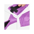 thumbnail image 3 of CORBATA PREATADA CON CREMALLERA PARA HOMBRES INSPIRADA EN CHIC, COLOR SÓLIDO, FORMAL Y CASUAL, BRILLO DE SATÉN, VIOLETA CLARO, 3 of 5