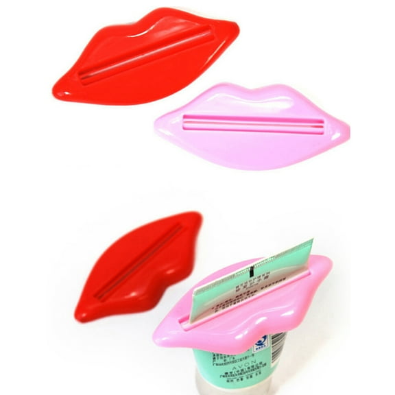 STOBOK 2Pcs Bathroom Accessories Toothpaste Dispenser Squeezer Easy Squeeze Assorted Color Tube Squeezer