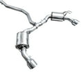thumbnail image 3 of AWE Tuning Exhaust System Kit 3015-32331 Touring Edition Cat-Back System; Stainless Steel; With Muffler; Single Exhaust With Dual Outlet; Rear Exit; Chrome Silver Tips, 3 of 13