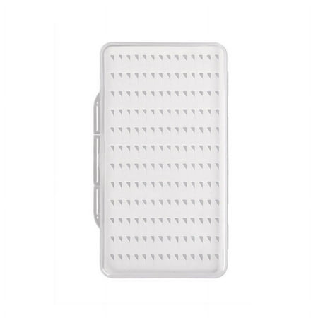 Topwoner Transparent Ultra-Thin Fly Flies Box 77/104/168 Grids Portable Flying Fishhook Case Lure Tackle Boxes Accessories