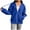 Blue Plus Size Womens Sweatshirts, variant on BSDJILFG Full Zip Up Jackets for Women Fall Trendy 2025 Hoodie Long Sleeve Open Front Sweatshirt with Pockets ,Sizes S-3XL