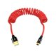 thumbnail image 1 of wonima44 3ft Coiled USB-A to Mini USB Cable, [USB-IF Certified] Charger Charging Data Sync Cord for TI-84, Garmin GPS, Go-Pro Hero 4 3 2 HD, PS3 Controller, Canon Nikon Camera, Blue Yeti, Red, 1 of 1