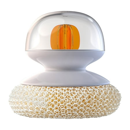 

Elainilye Fiber Cleaning Ball Kitchen Non Falling Silk Dishwashing Brush Household Replaceable Steel Ball Pot Wiping Pot Washing Artifact home and Garden Furniture Sale Clearance