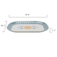 thumbnail image 6 of Better Homes and Gardens Bamboo Melamine Floral Serve Tray, 6 of 6